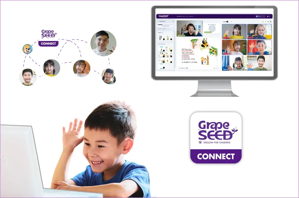 Lớp học tiếng Anh online với nền tảng GrapeSEED Connect