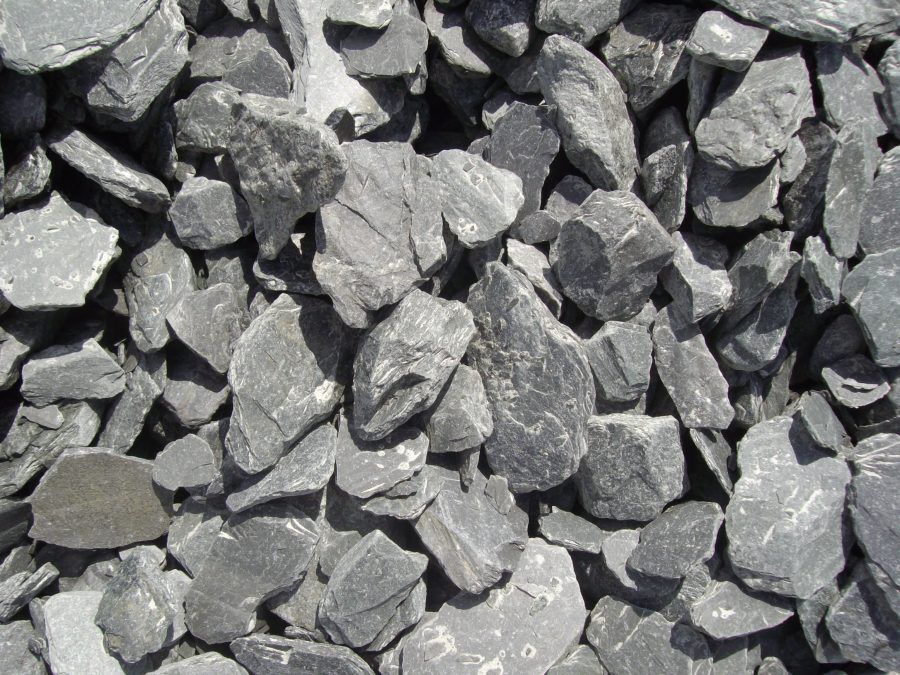 Paillage ardoise grise