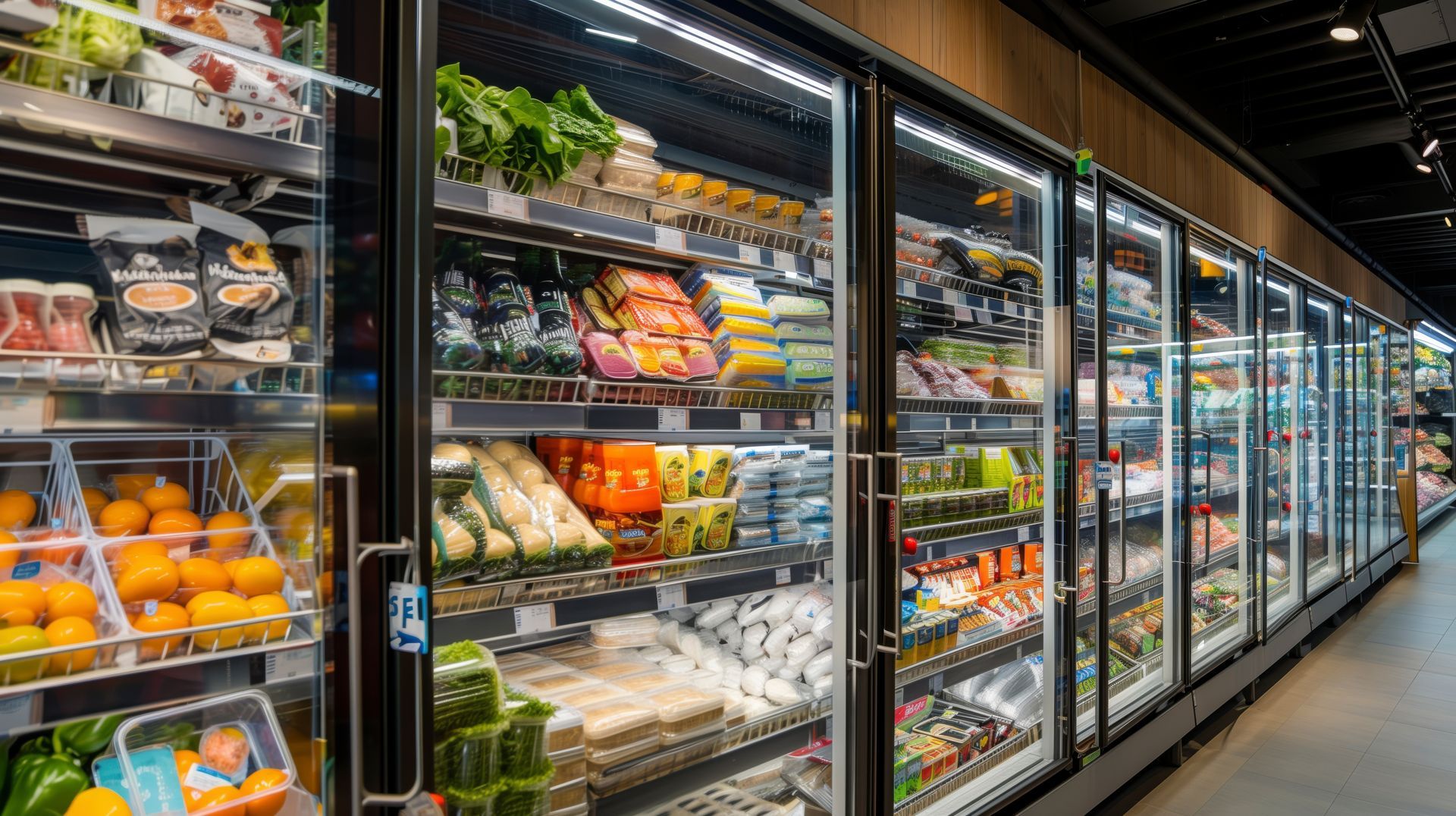 Vitrines réfrigérées