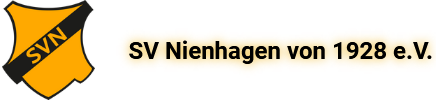 Ein gelb-schwarzes Logo für den SV Nienhagen ab 1928
