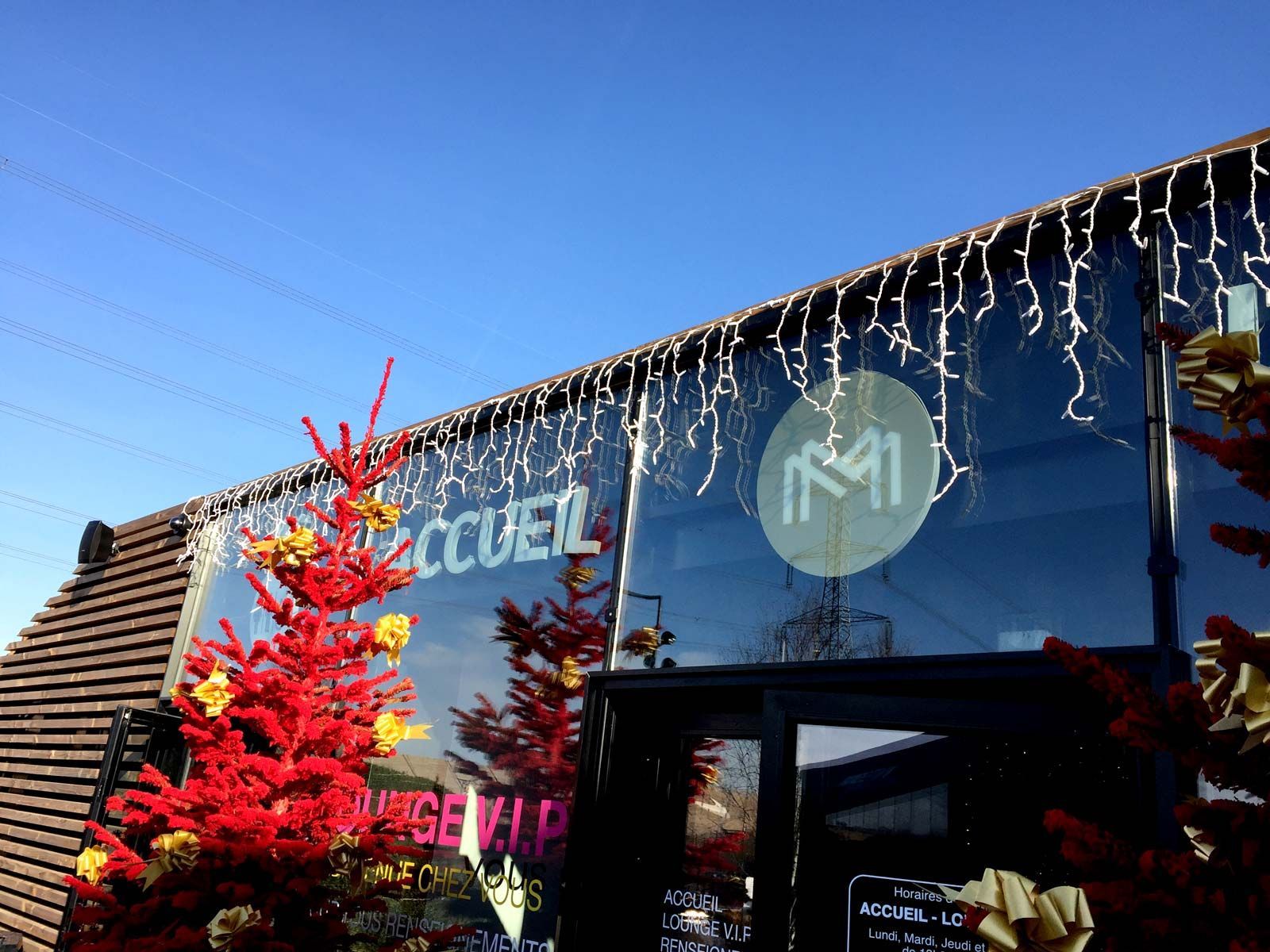 Caisson lettres relief lumineuses