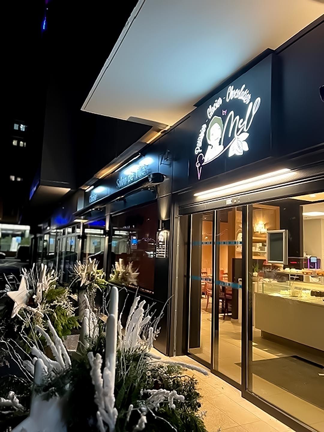 Caisson lumineux Pâtisserie Bauer