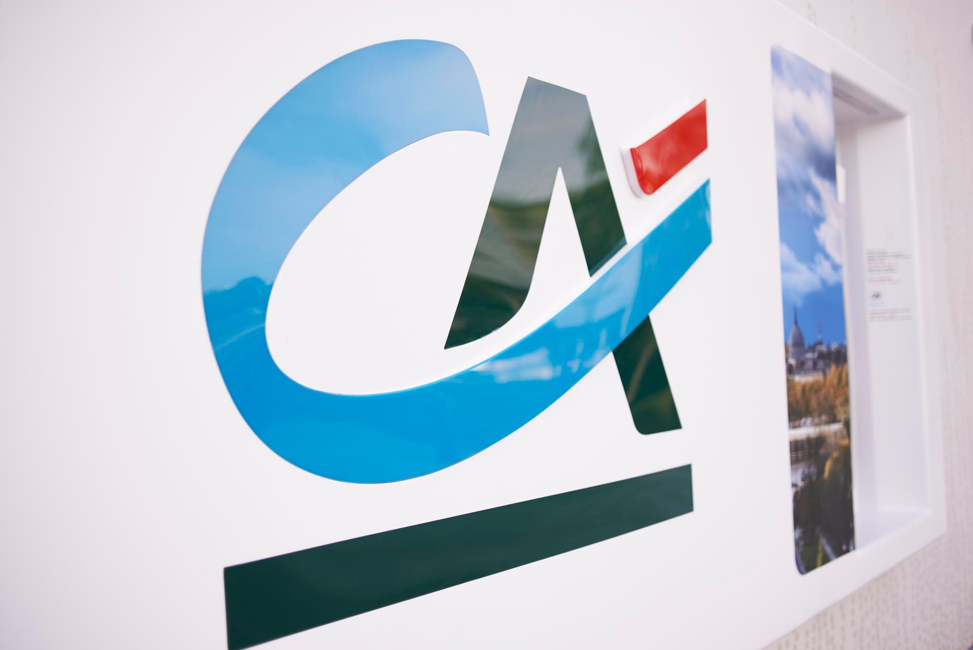 Coque distributeur automatique Crédit Agricole