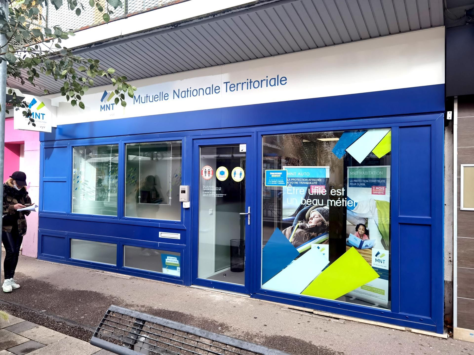 Enseigne bandeau drapeau MNT