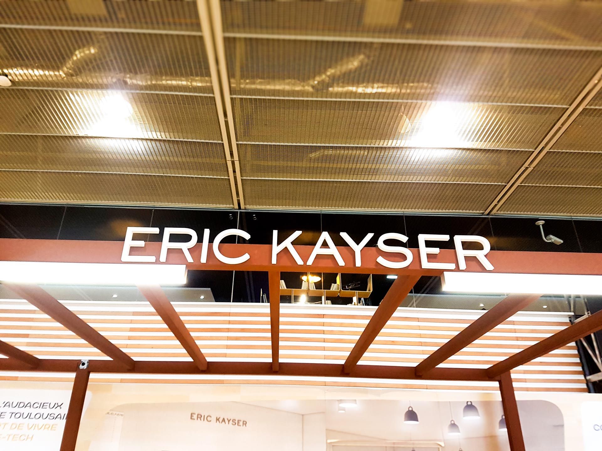 Enseigne lettres découpées Paris