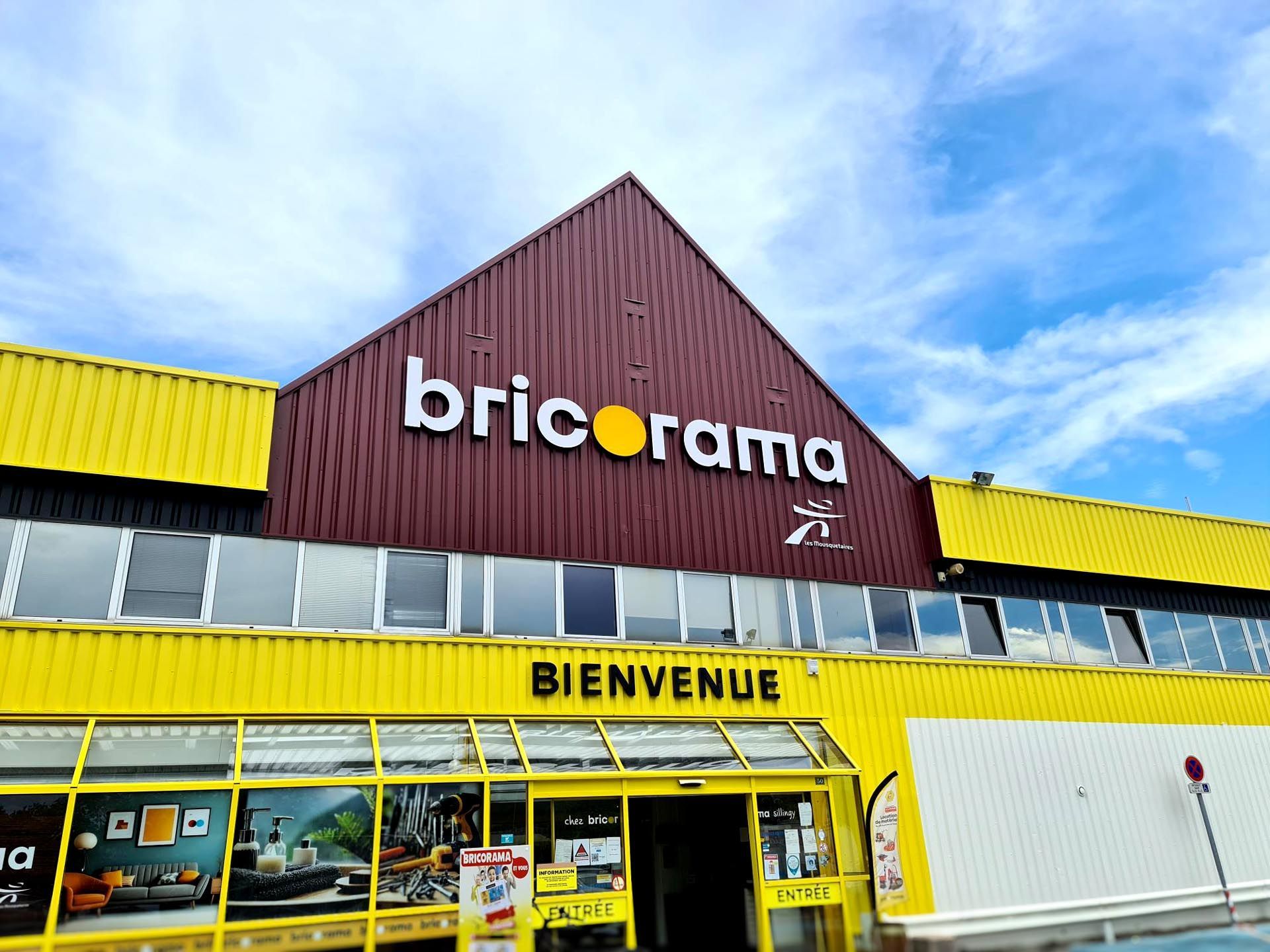 Enseigne lumineuse Bricorama