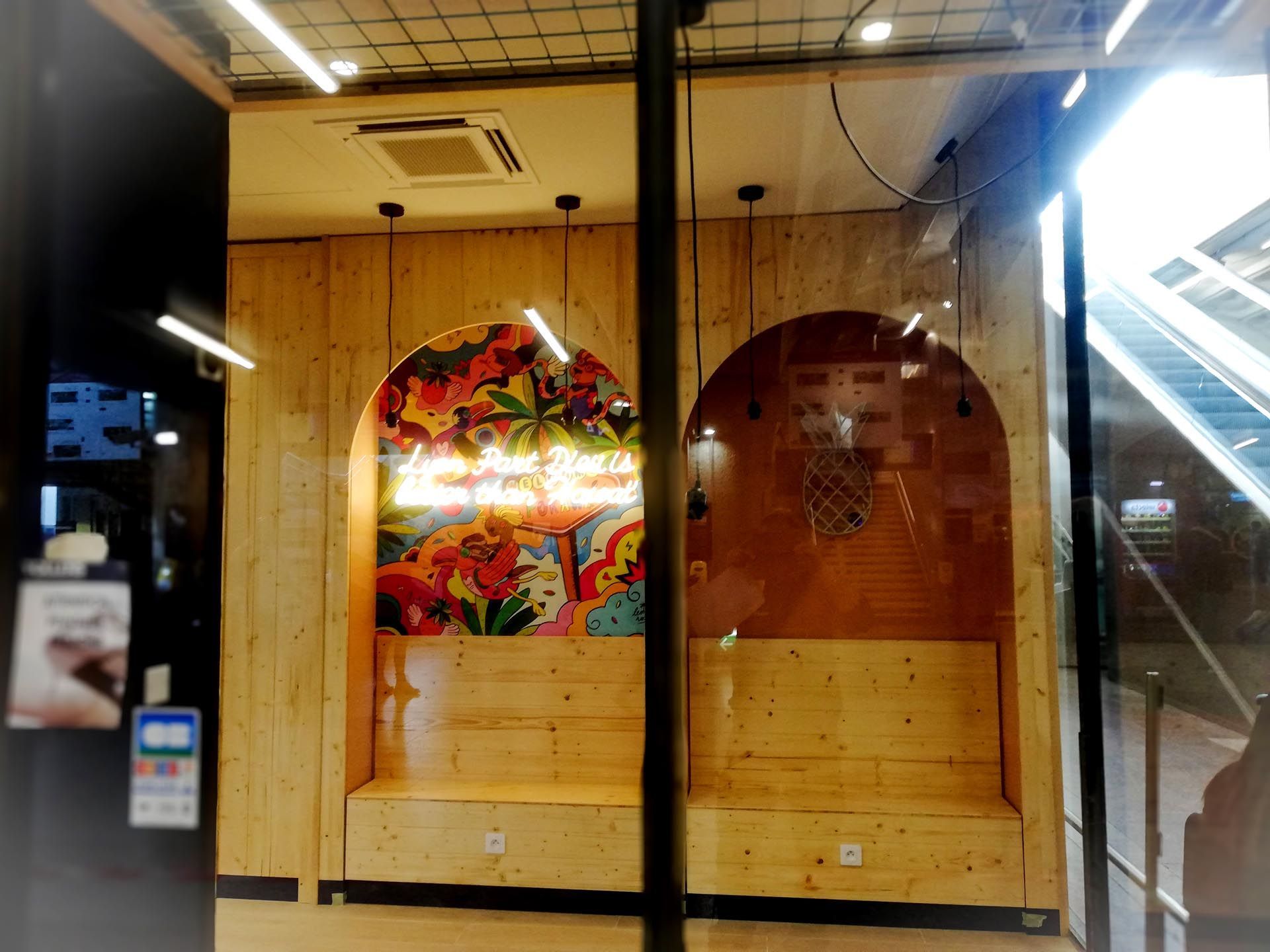 Enseigne néon Pokawa