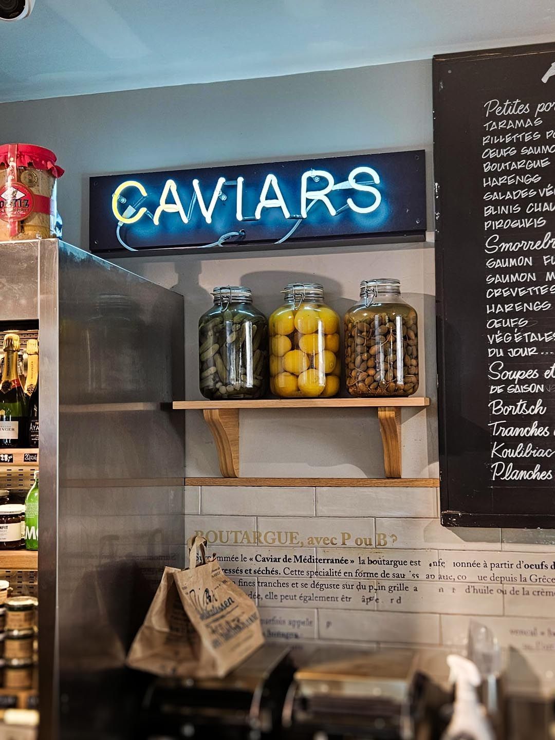 Enseigne néon sur mesure Kaviari