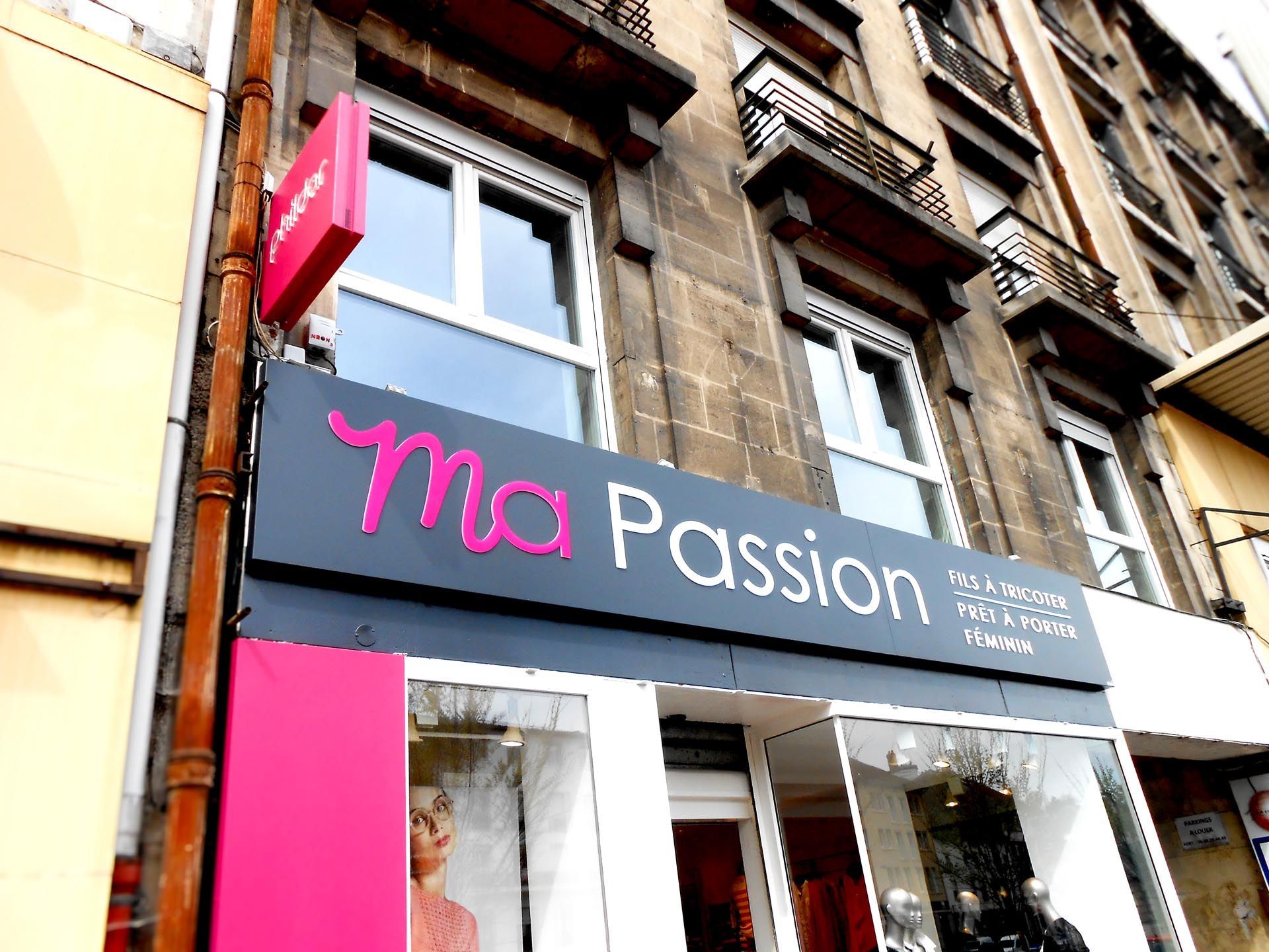 Enseigne simple petit prix