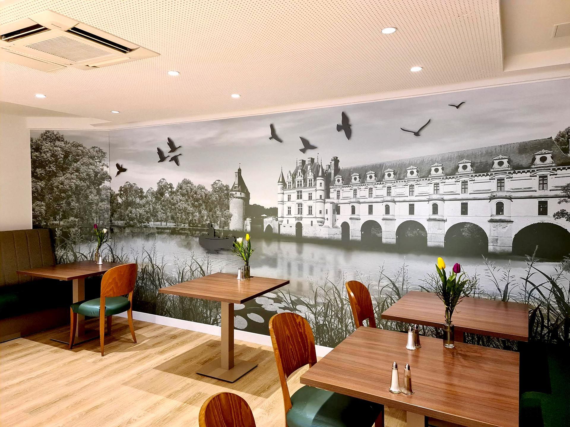 Fresque dibond imprimé Hôtel Ibis