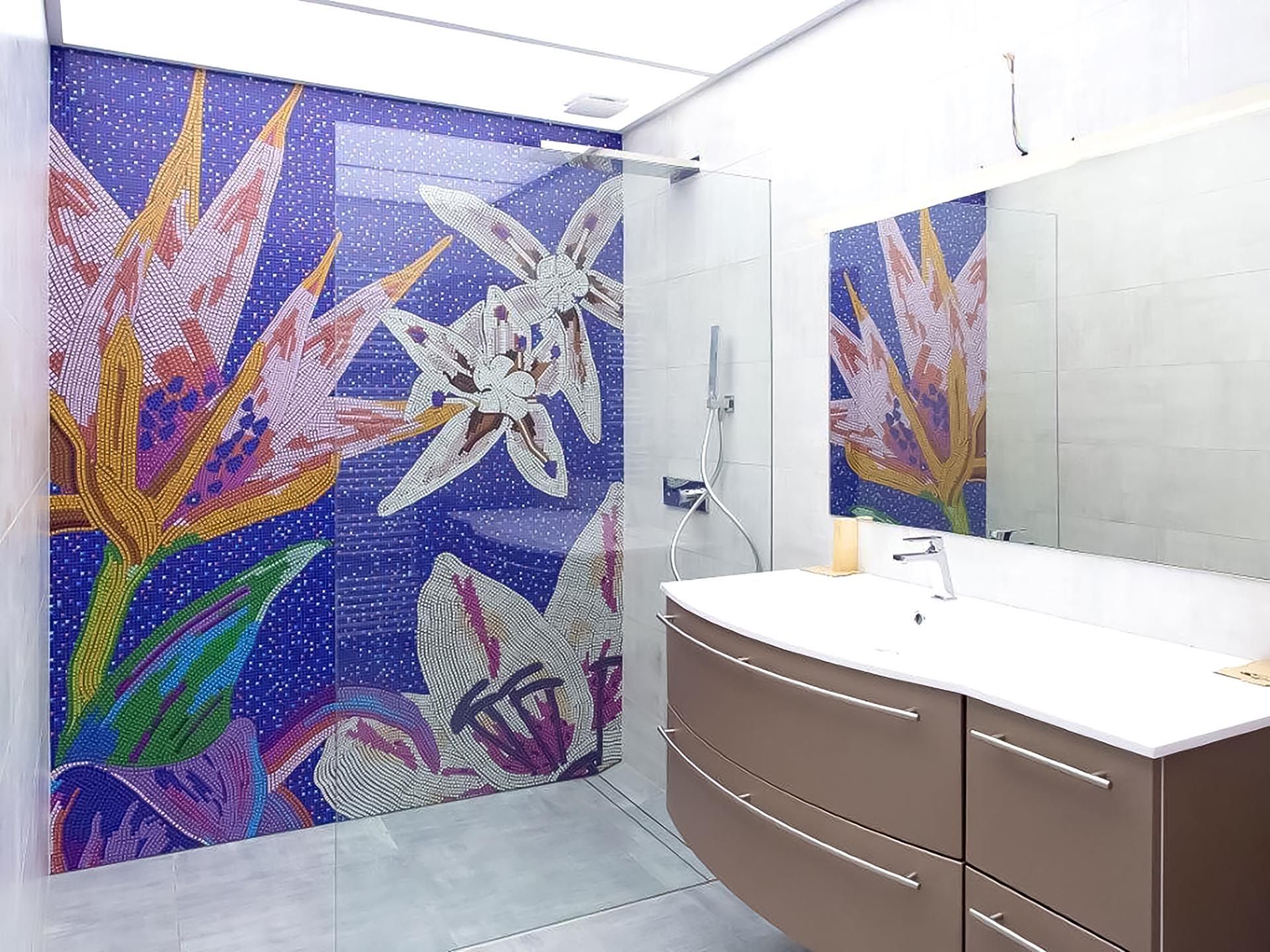 Impression relief salle de bains