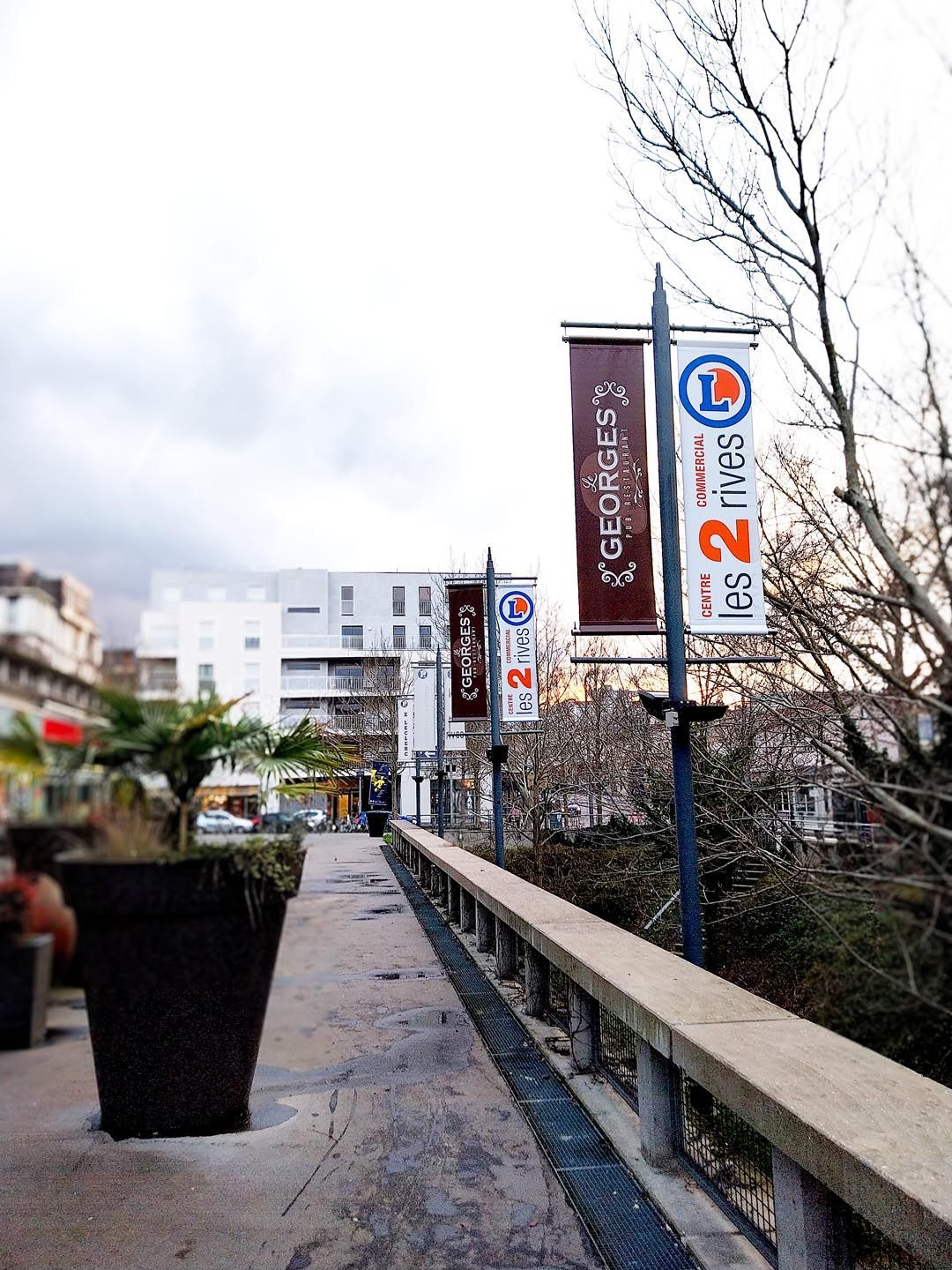 Leclerc kakémono impression numérique bâche