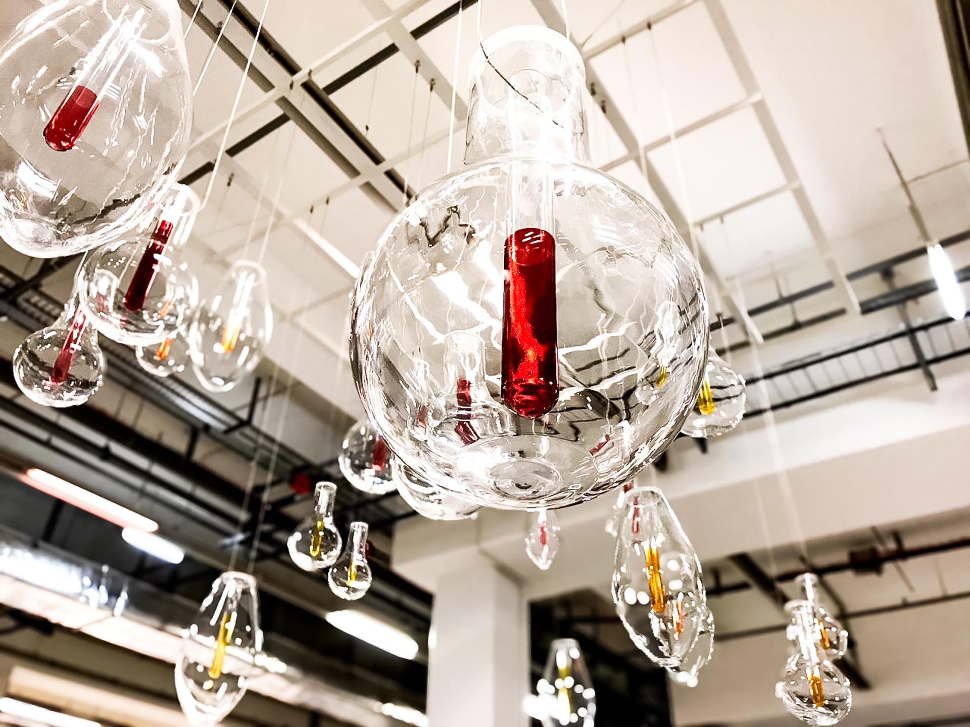 Lustre Leclerc détail