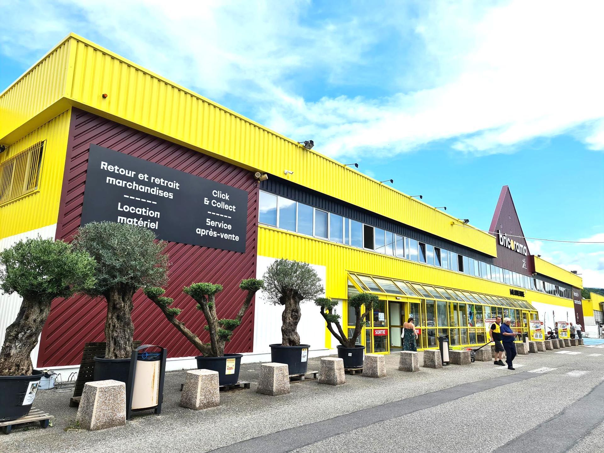 Panneau dibond Bricorama