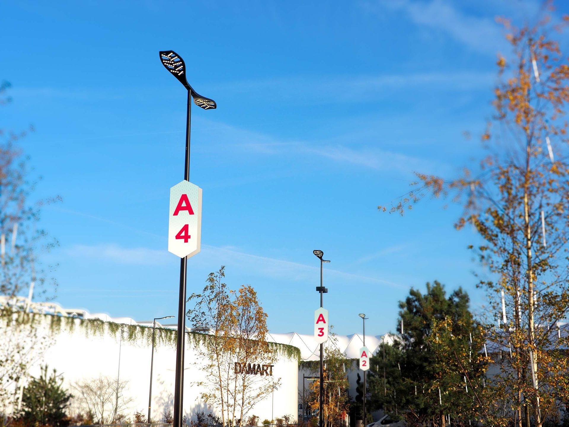 Panneau signalétique parking Mon Beau Buchelay