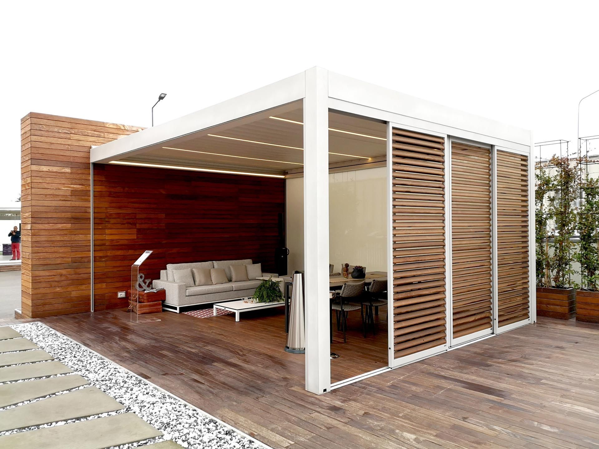 Pergolas structure bois particulier