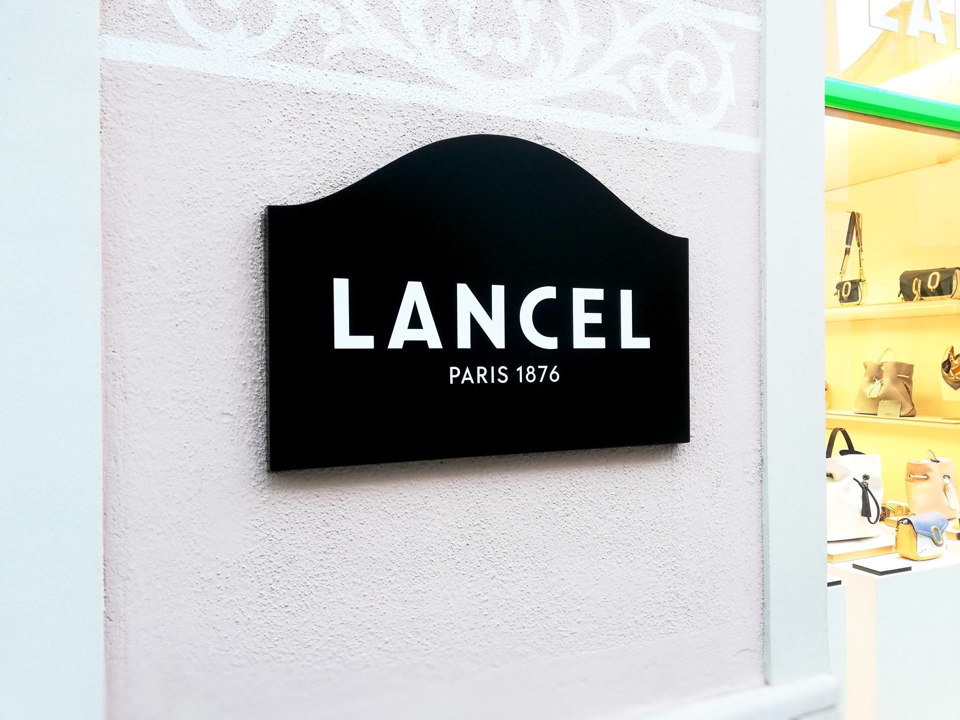 Plaque Lancel