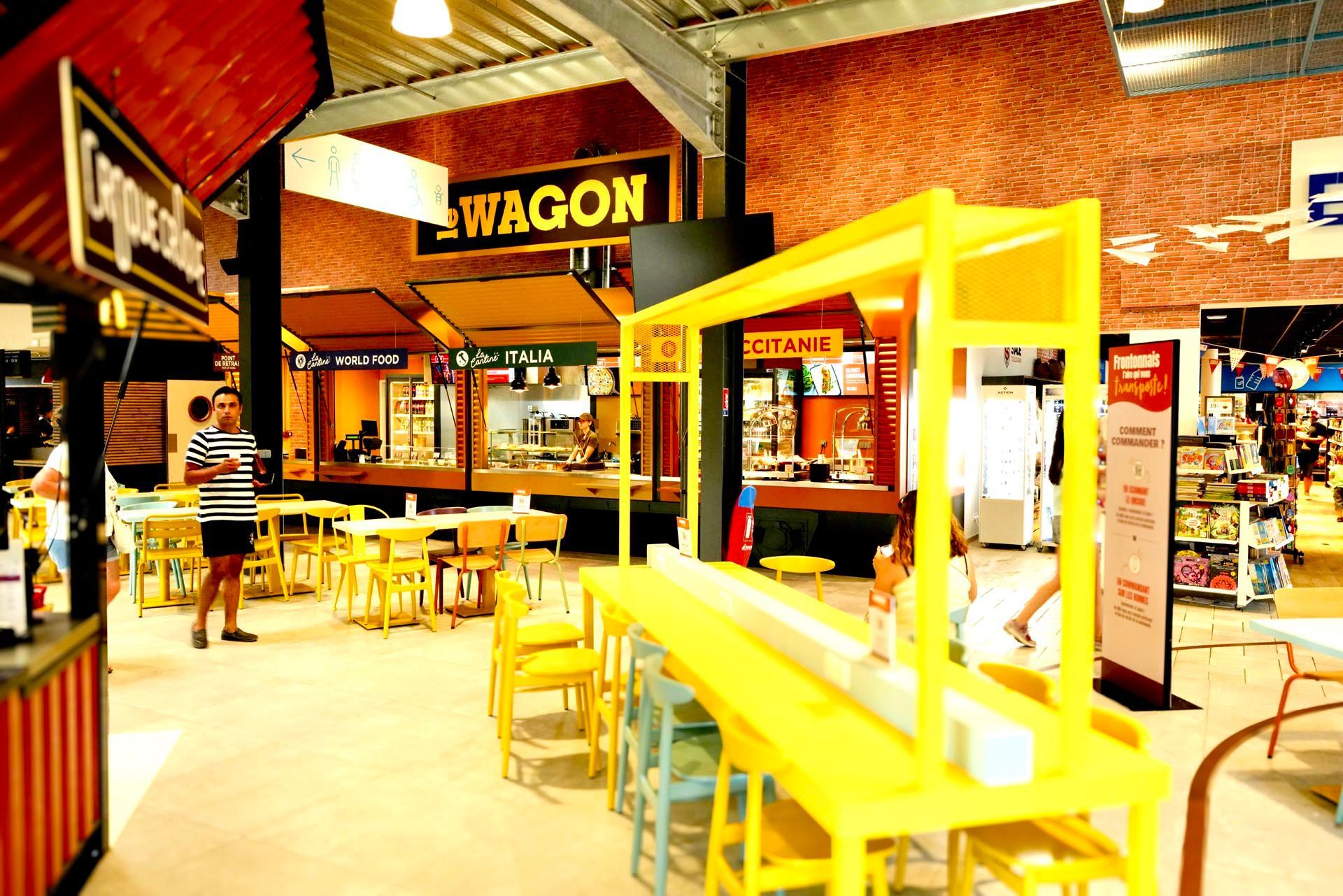 Signalétique Aire de Frontenais