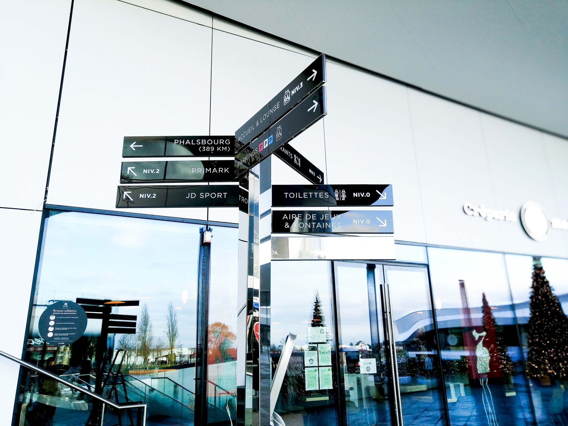 Signalétique directionnelle Mon Grand Plaisir