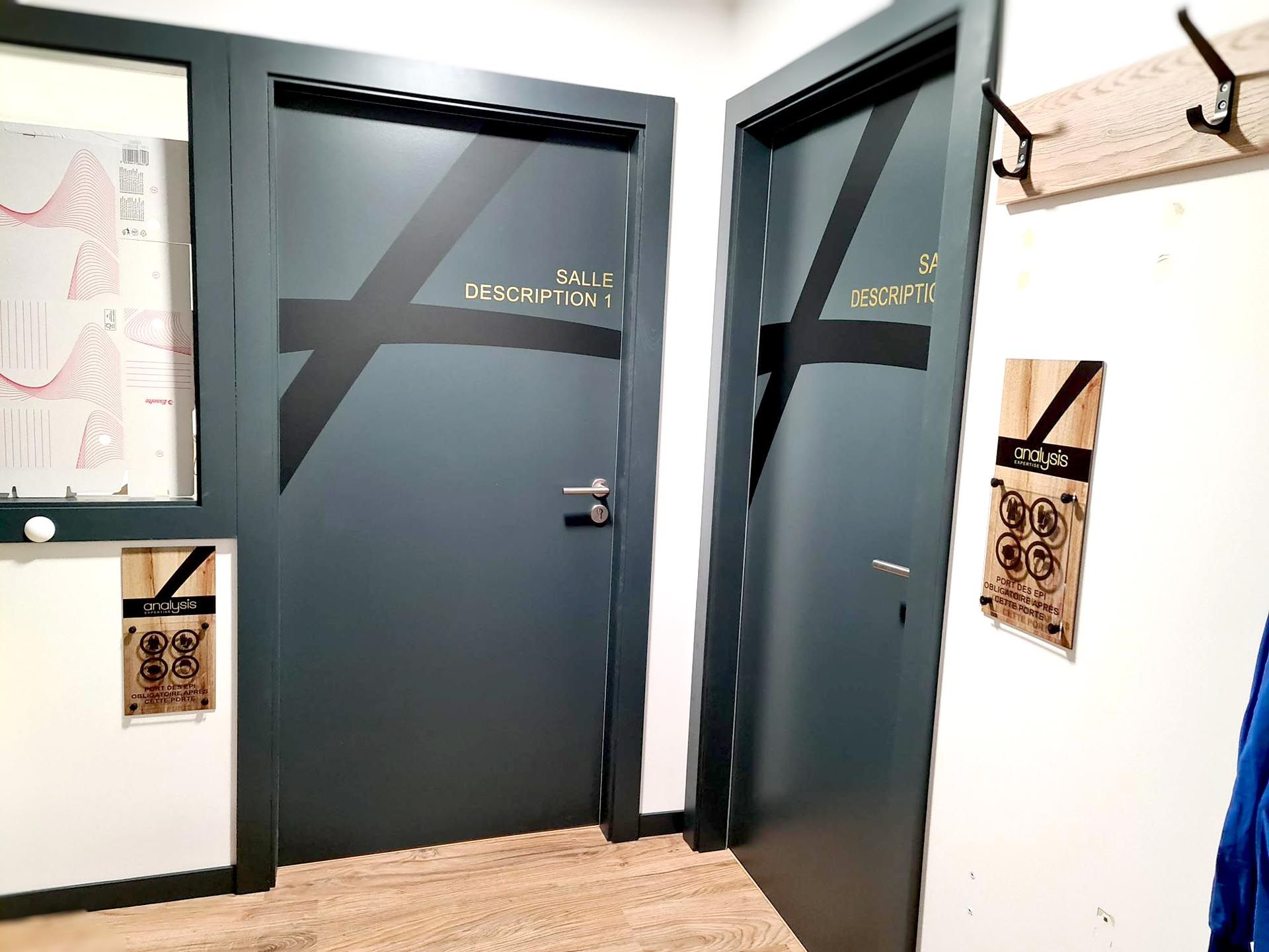 Signalétique film or cabinet médical