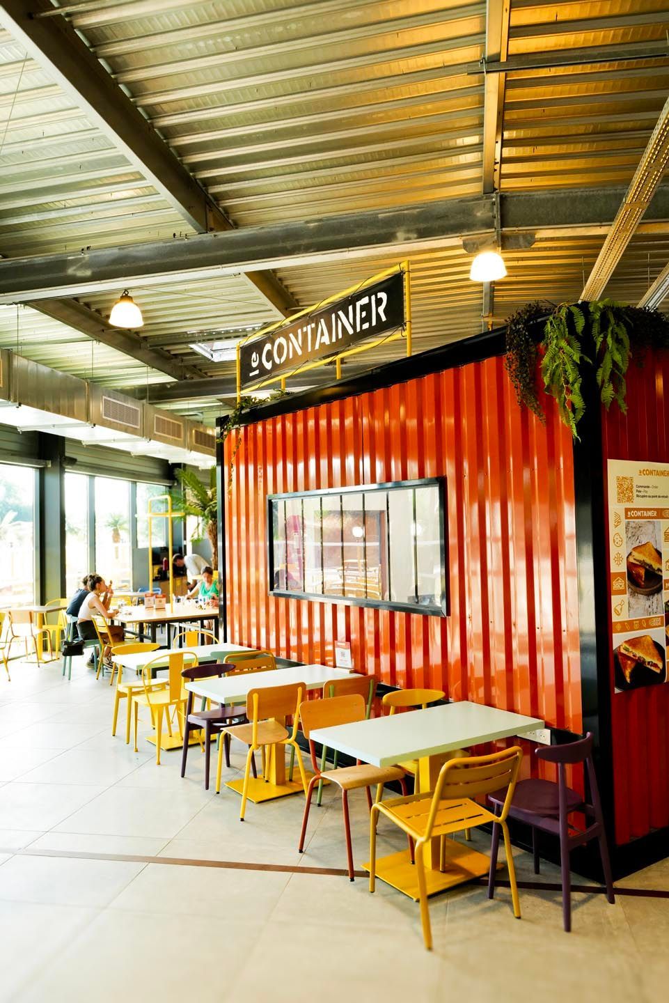 Structure container aire de Frontenais