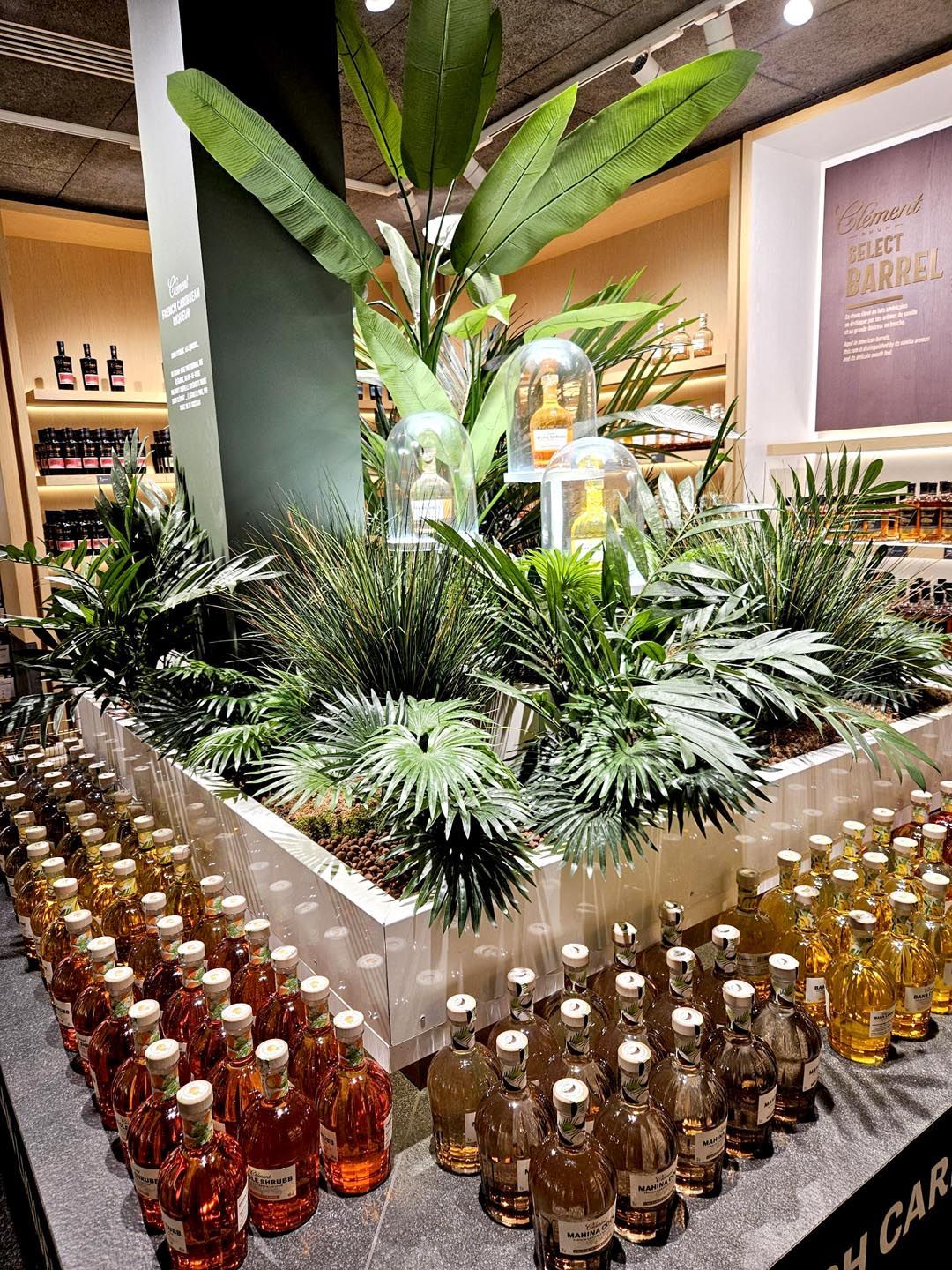 Support liqueur Rhum Clément