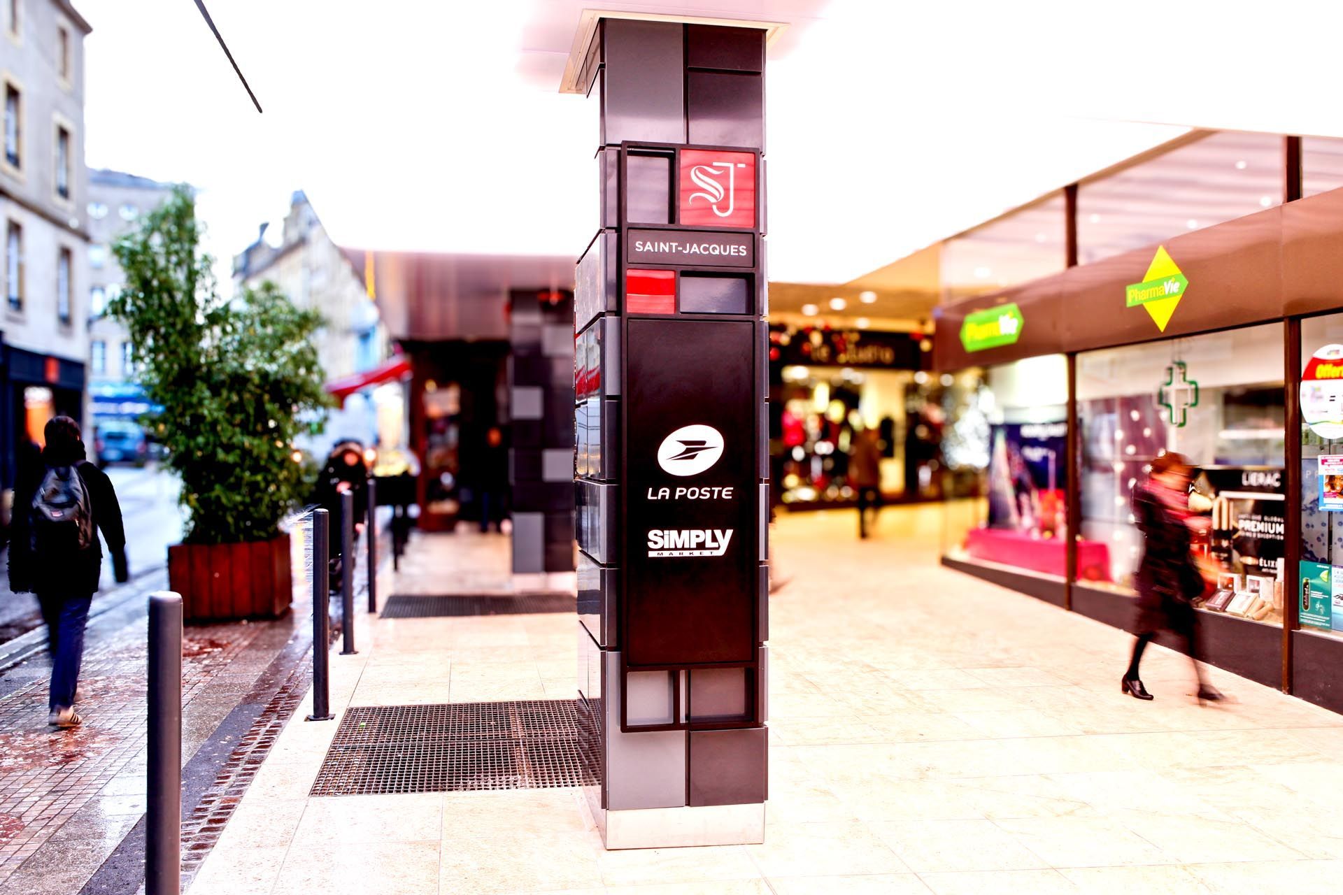 Totem centre Saint-Jacques