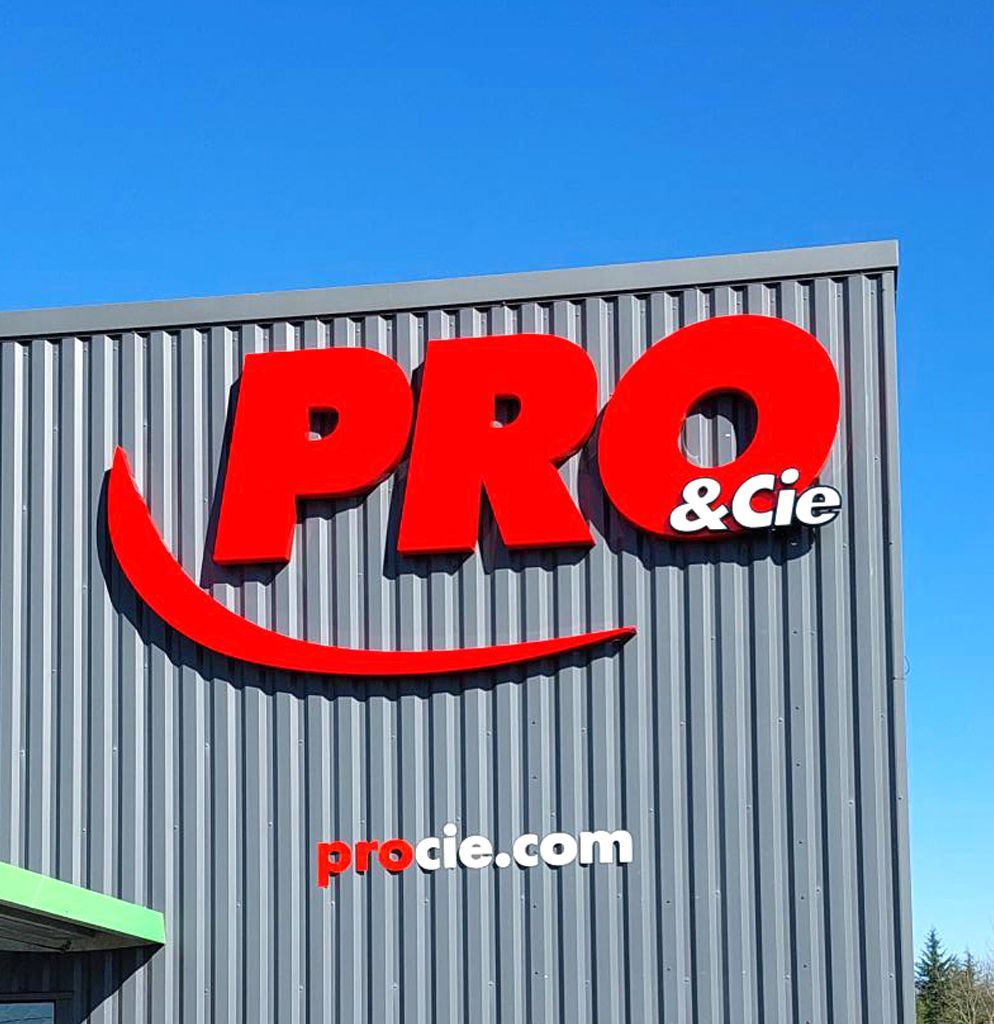 Enseignes de réseaux Pro & Cie