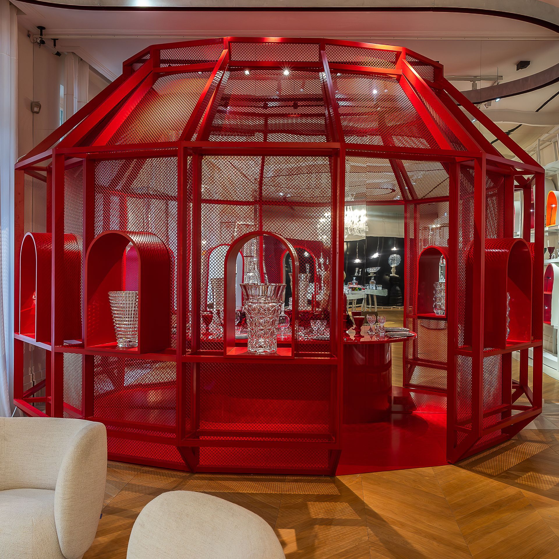 Structure rouge  Baccarat