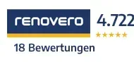 Positive Bewertungen auf renovero