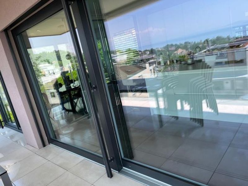 baies vitrées propres