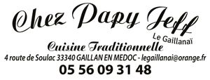 Vers l'accueil Logo du restaurant Chez Papy Jeff - Le Gaillanai