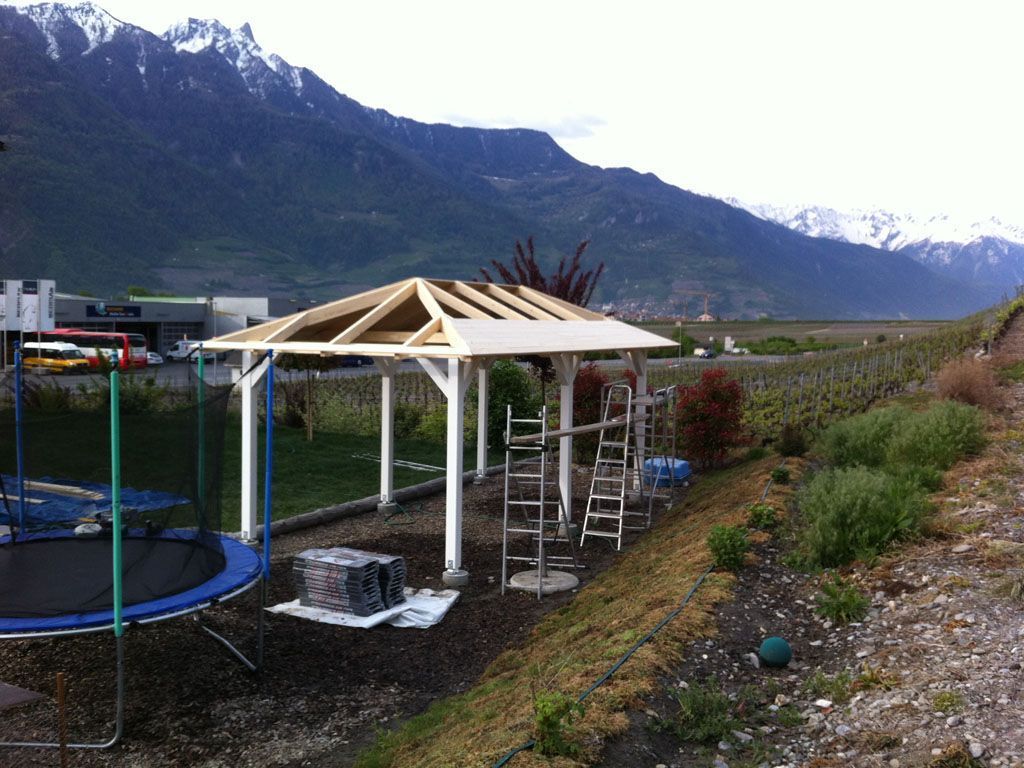 Montage d'un couvert- Cédric Devènes - Riddes