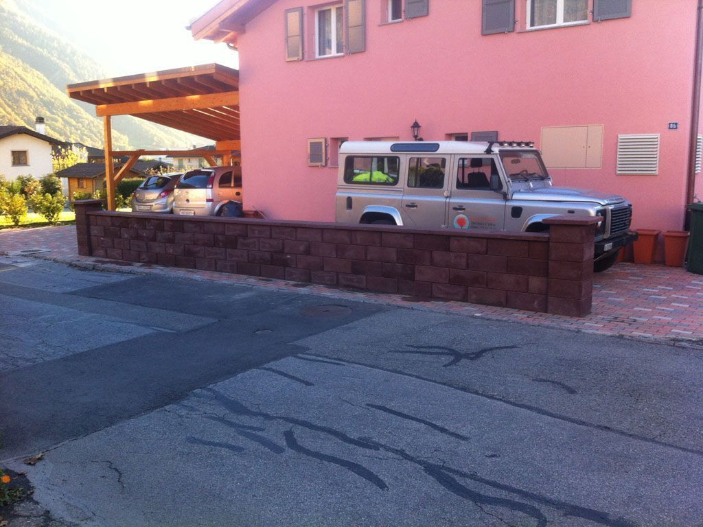 Muret de séparation - Cédric Devènes - Riddes