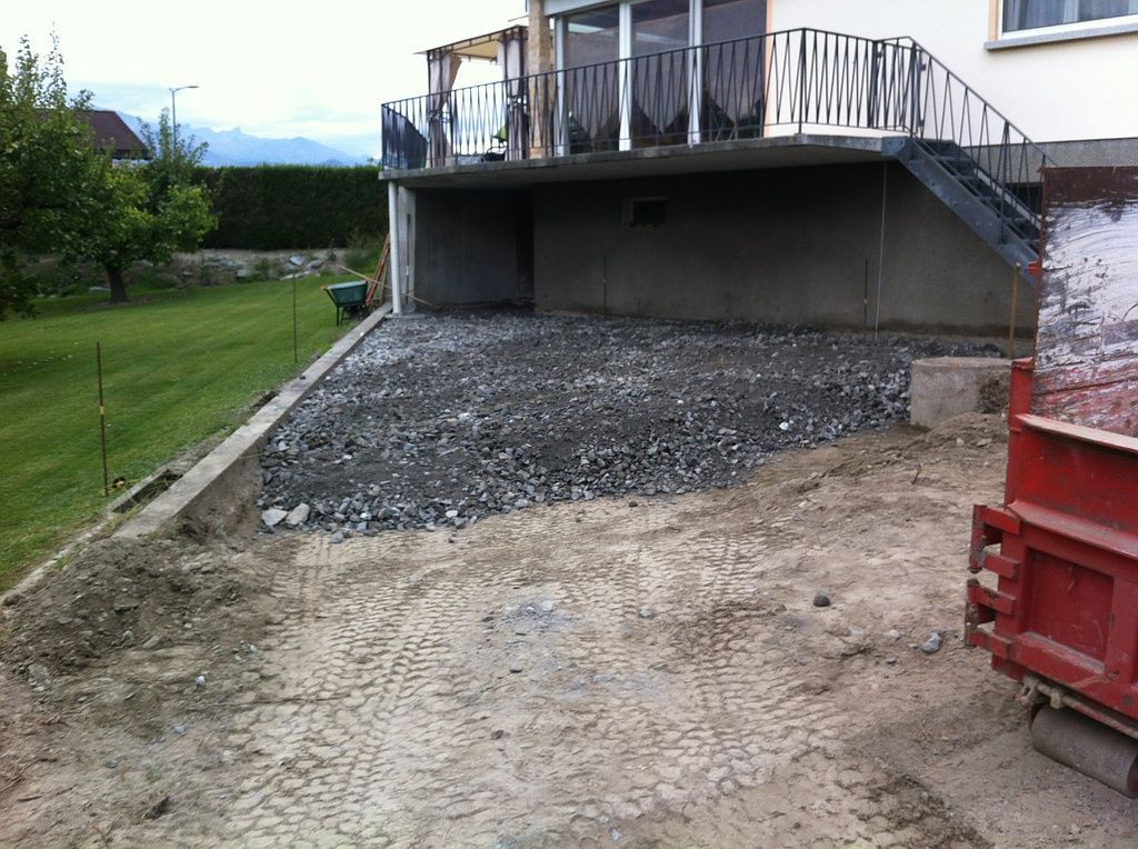 2. Mise en place de tout-venant