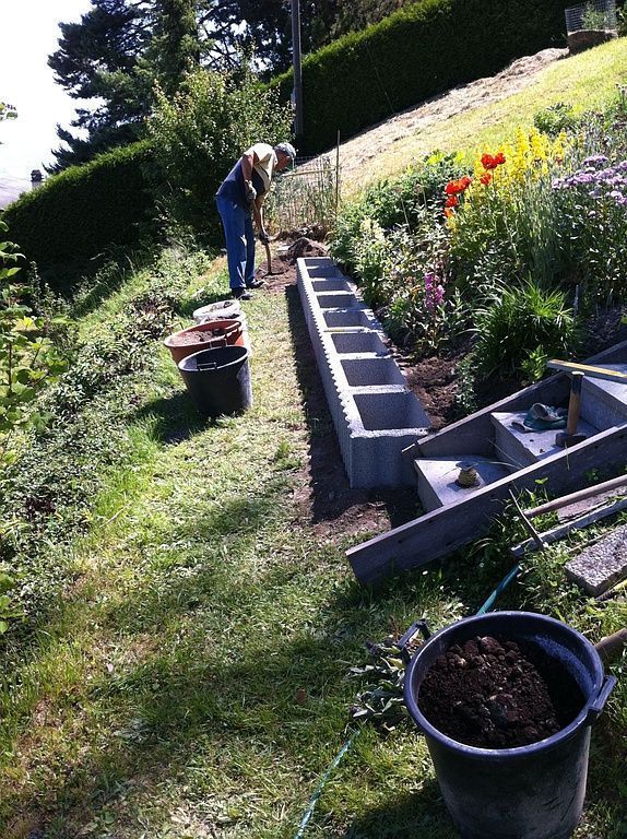 Construction de mur Devènes Cédric Paysagiste