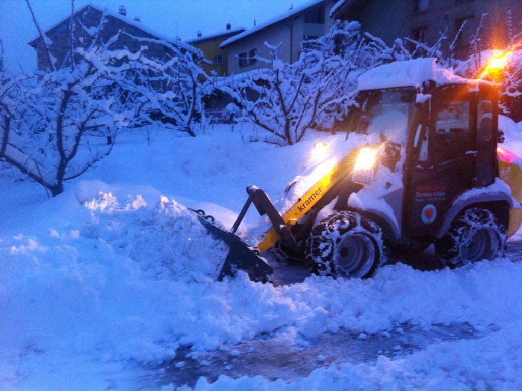 Déneigement - Cédric Devènes - Riddes

