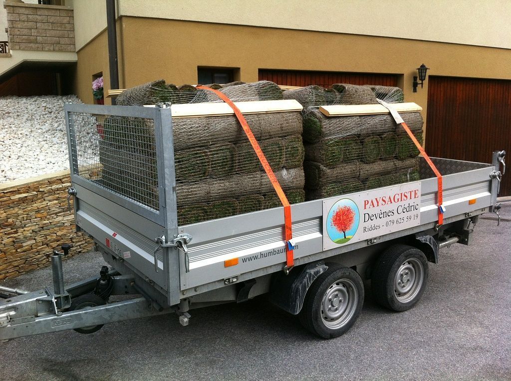 Transport paysagiste devenes
