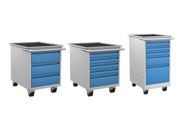 3 dessertes en métal