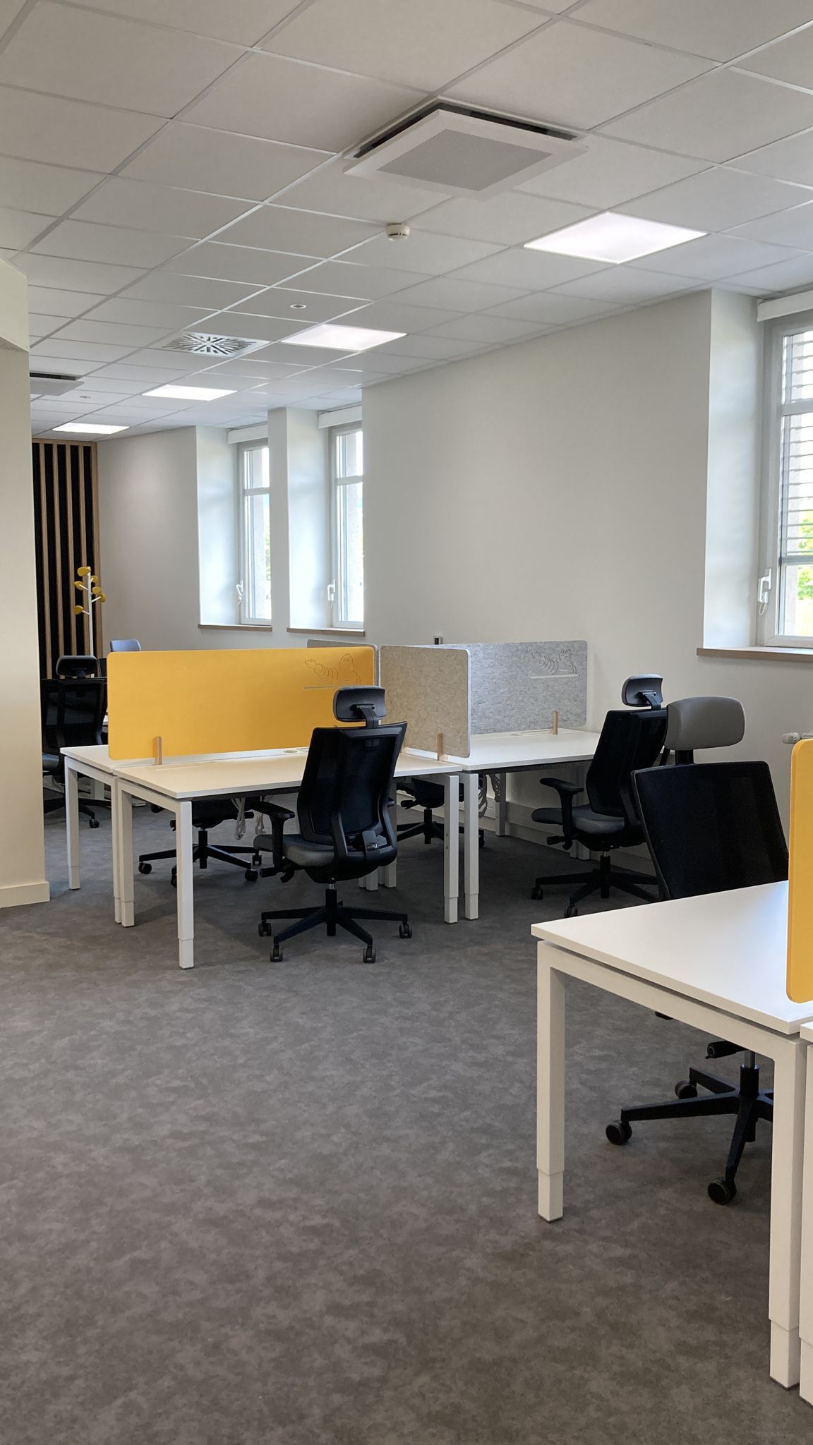 Bureaux en open space