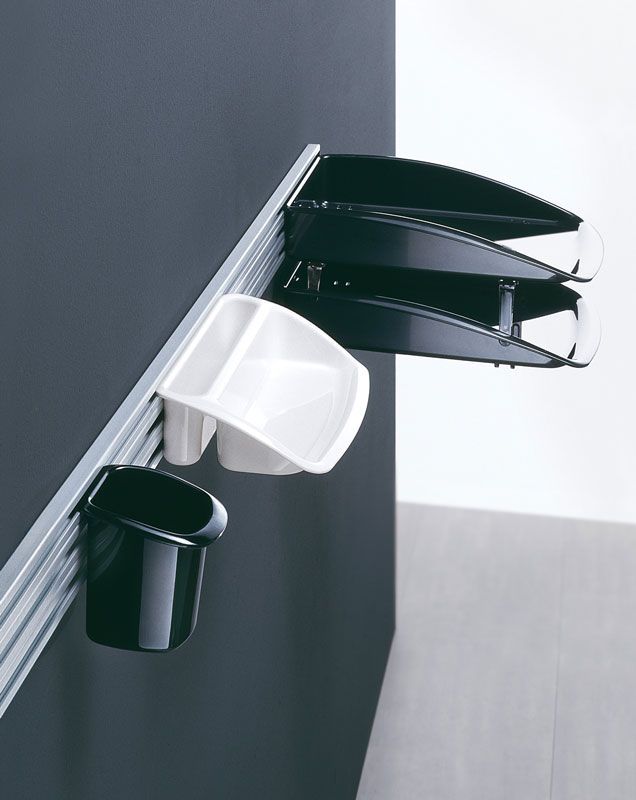 Rail, accessoires pour cloisonnette Caimi