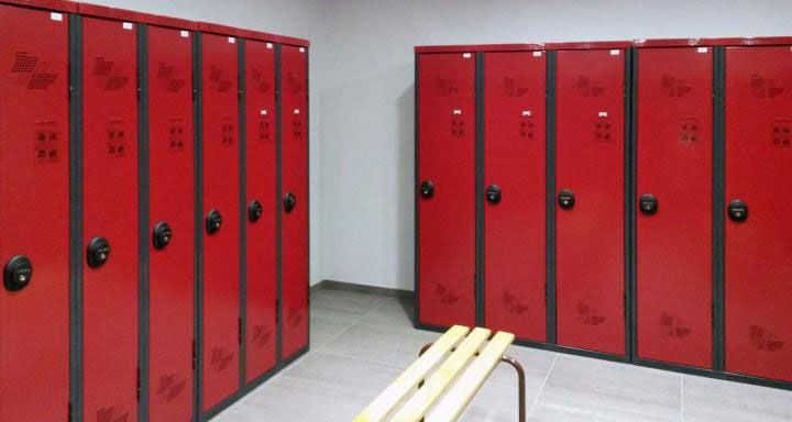 Vestiaires de pompiers