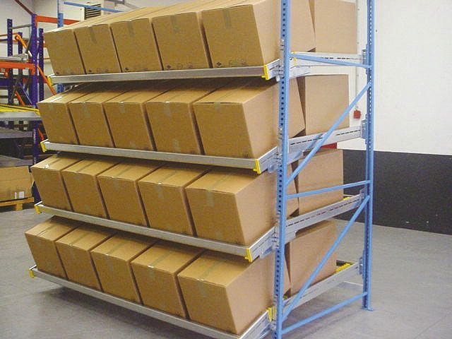 Rayonnage dynamique léger