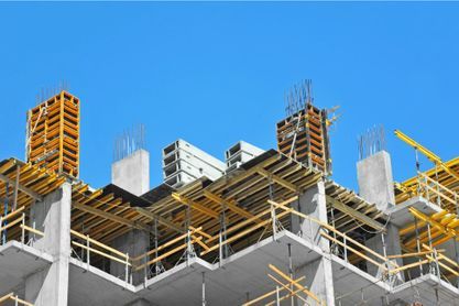 Baustelle Hausbau