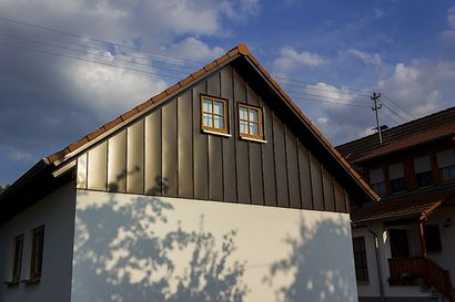 Giebelverkleidung Aluminium