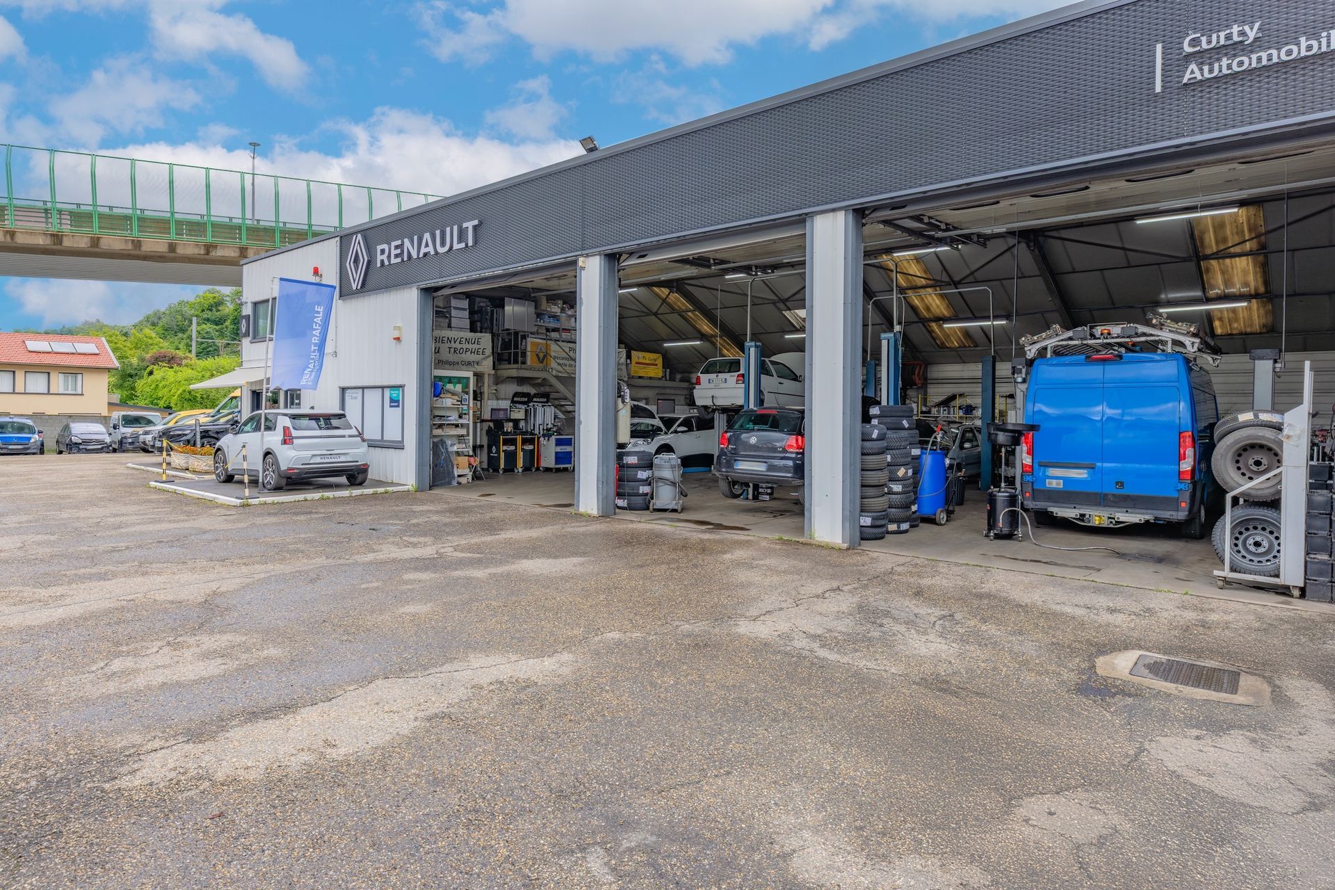 Atelier du garage Curty