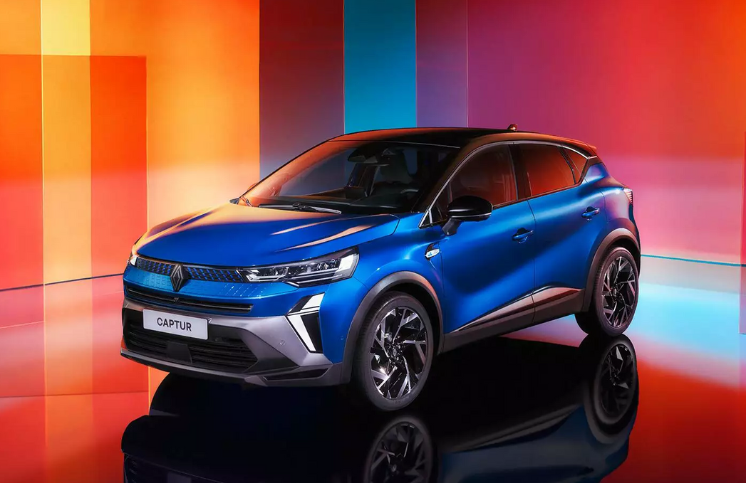 Renault Captur bleu