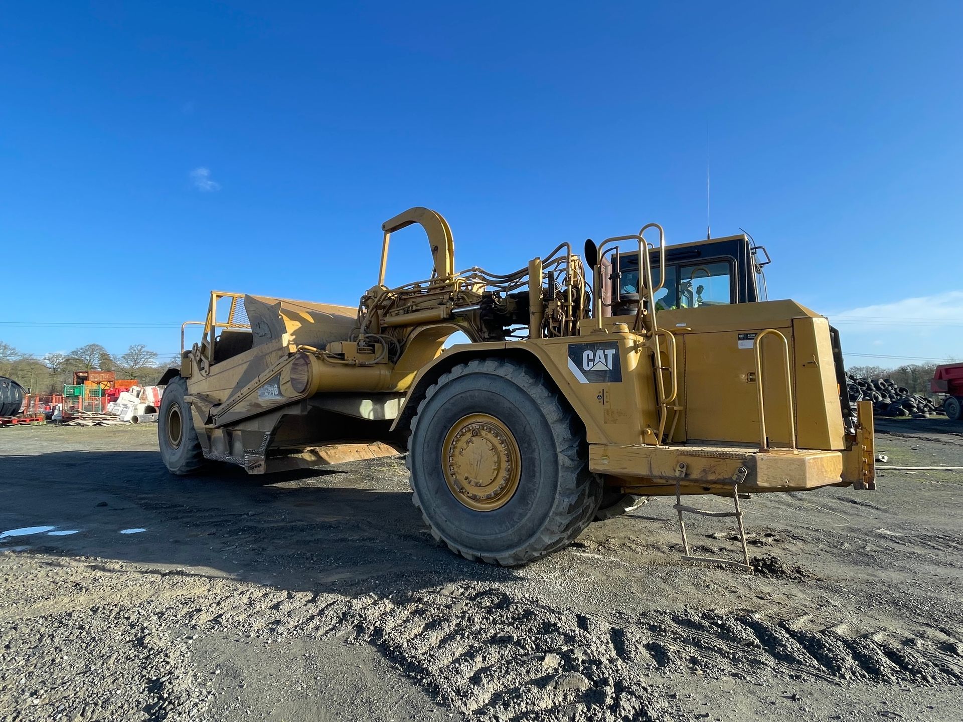 Un engin de chantier