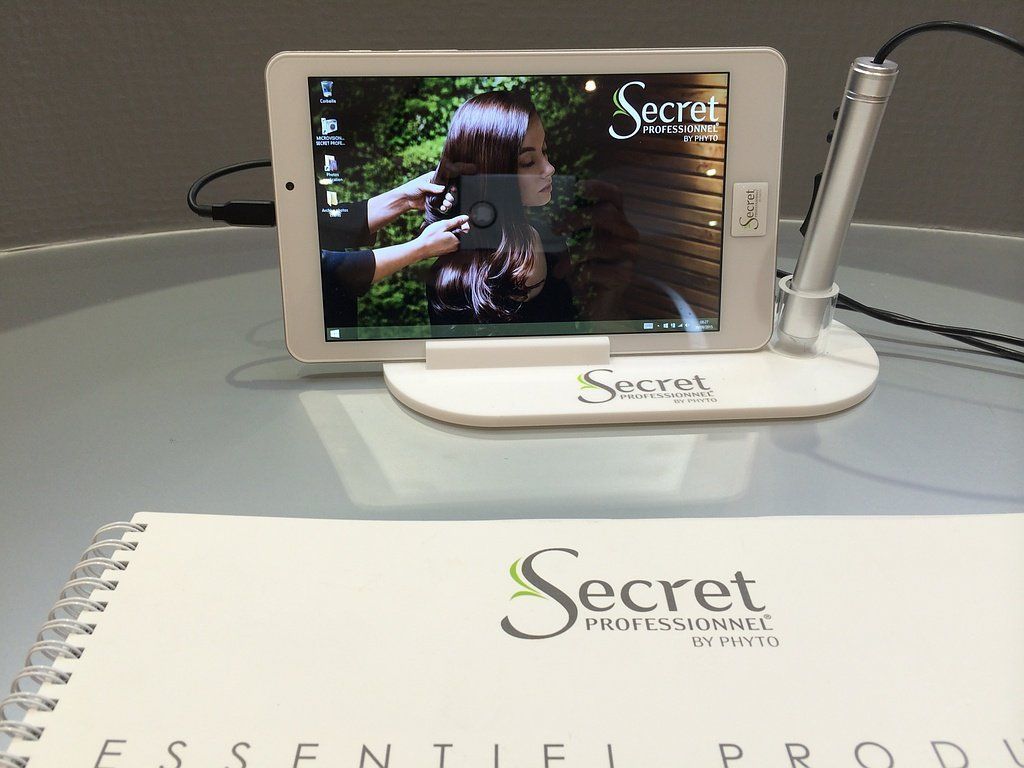 Secret professionnel avec tablette