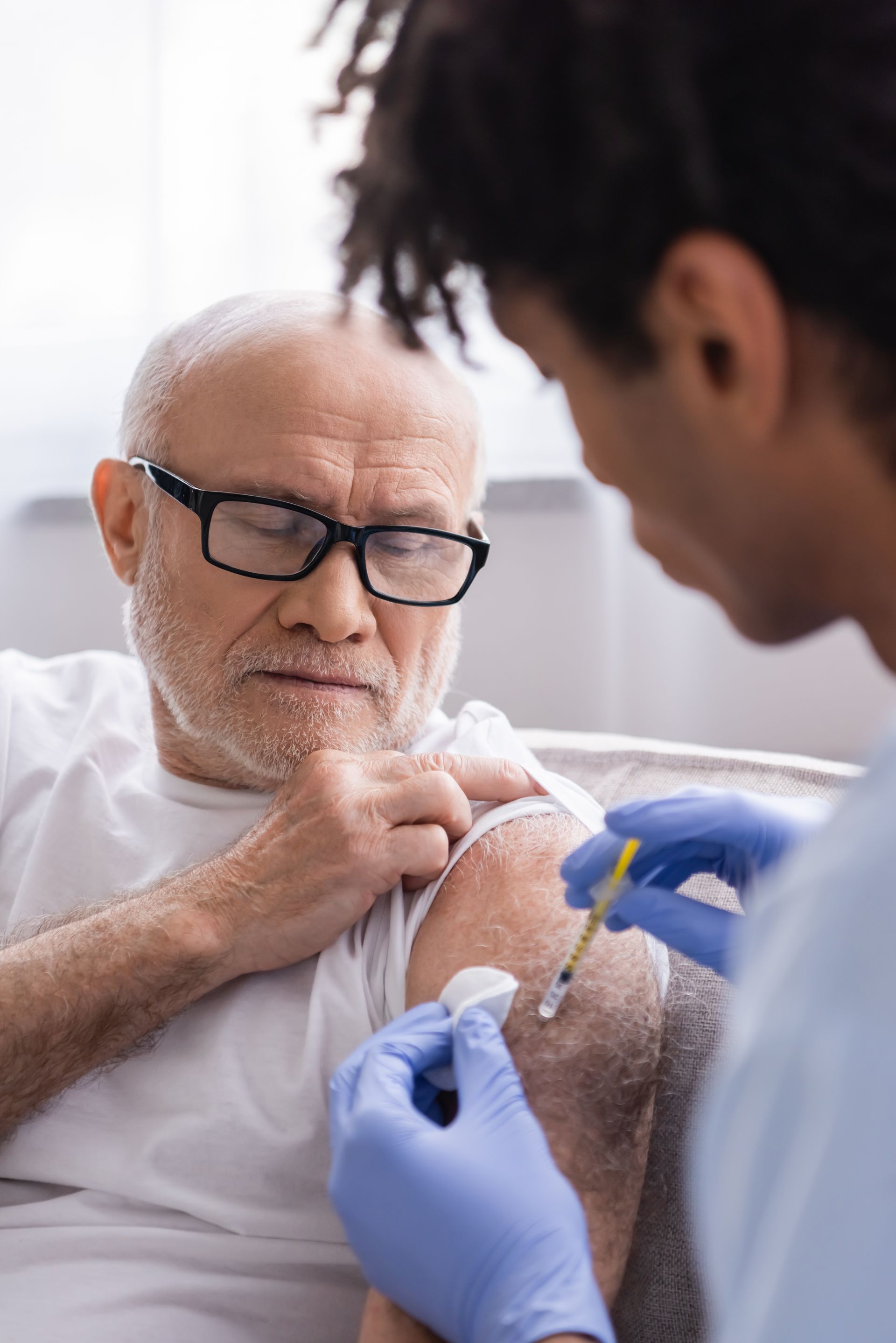 Injection d'un médicament